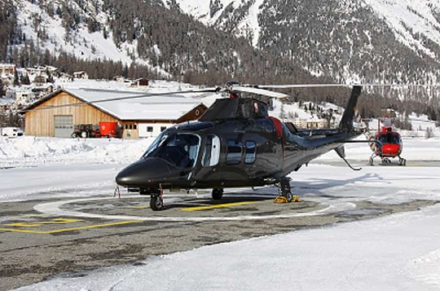 Agusta A109 Kitzbuhel helicopter flights